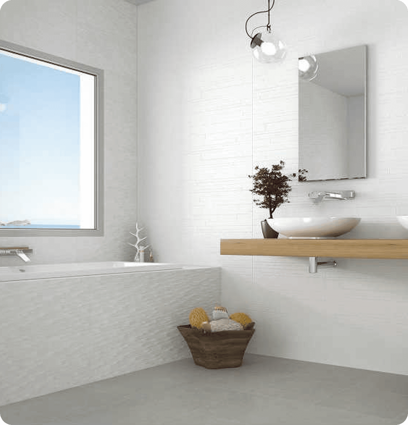 חדר אמבטיה מעוצב Designed Bathroom